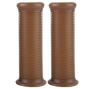 Akozon 22mm / 7/8インチ ハンドル グリップ バイク 用 ハンドルバーグリップ 滑り止め 左右 汎用 TPU製 ホンダ カワサキ ヤマ