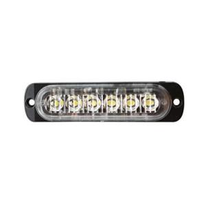 VORCOOL ストロボライト ストロボ 緊急用ランプ 18W 12-24V 6LED トラックルーフトップストロボ ライトバー