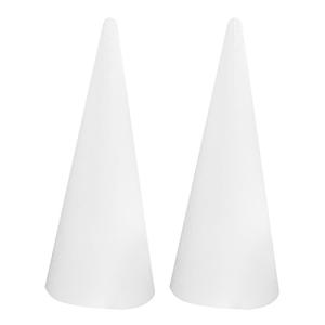 Felimoa 発泡スチロール 円錐形 工作 クリスマスツリー作り DIY 2個セット