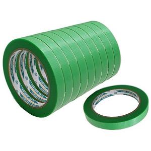 まつうら工業 シーリング3面接着防止用ボンドブレーカーテープ 幅8mm 長さ25m 10巻入 緑