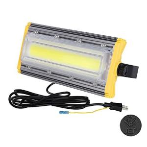 LED 投光器 50W 作業灯 850w相当 8000LM 薄型 3mコード付