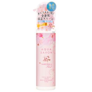 アクアシャボン トータルマルチクリーム サクラフローラルの香り 22S 230g【ネコポス不可】｜guruguru-cosme