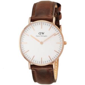 DW-0507DWダニエルウェリントン Classic St Mawes 0507DW （ユニセックス腕時計）【ネコポス不可】｜guruguru-cosme