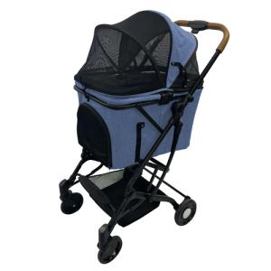 wanyanya 2wayペットカート デニム [1691109002] （組み立てペット