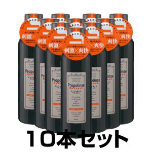 【正規品】ピエラス プロポリンス リフレッシュ （洗口液） 600ml×10本セット【ネコポス不可】｜guruguru-cosme