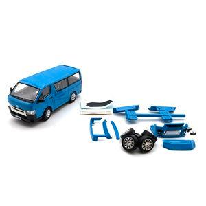 1/64 TOYOTA 2015 HIACE KDH200V ブルー カスタム (RHD) 64B0...