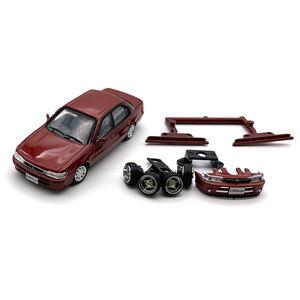 1/64 TOYOTA COROLLA 1996 AE100 レッド (RHD) 64B0250 完...