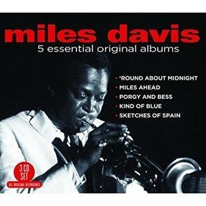 輸入盤 MILES DAVIS / 5 ESSENTIAL ORIGINAL ALBUMS [3CD...