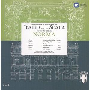 輸入盤 MARIA CALLAS ／ TULLIO SERAFIN / BELLINI ： NORMA [3CD]｜guruguru