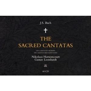 輸入盤 NIKOLAUS HARNONCOURT ／ GUSTAV LEONHARDT / J.S.BACH ： CANTATAS [60CD]｜guruguru