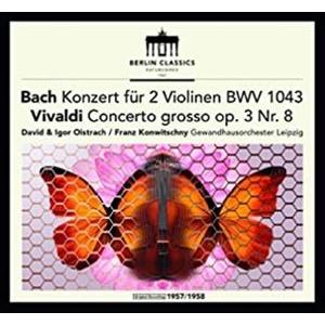 輸入盤 DAVID OISTRACH ＆ IGOR OISTRACH / J.S.BACH ： CONCERTO 2 VIOLINS [CD]｜guruguru