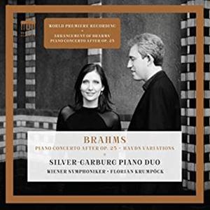 輸入盤 SILVER GARBURG PIANO DUO / BRAHMS ： 4 HAND PF CONCERTO [CD]｜guruguru