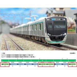 東急電鉄2020系（車番選択式）基本4両編成セット（動力付き） 31776 Nゲージ｜guruguru