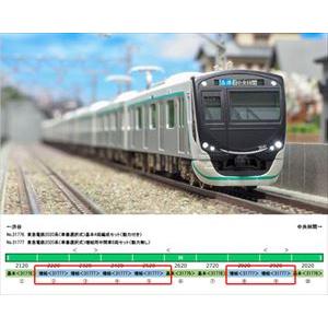 東急電鉄2020系（車番選択式）増結用中間車6両セット（動力無し） 31777 Nゲージ｜guruguru