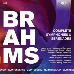 輸入盤 JAAP VAN ZWEDEN / BRAHMS ： COMPLETE SYMPHONIES...