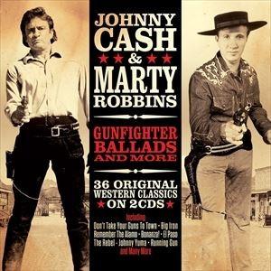 輸入盤 JOHNNY CASH / GUNFIGHTER BALLADS ＆ MORE [2CD]｜guruguru