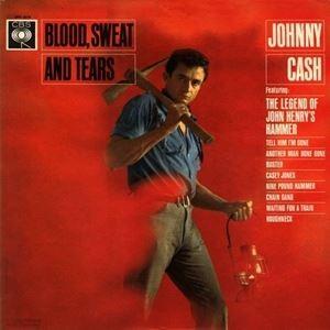 輸入盤 JOHNNY CASH / BLOOD ／ SWEAT AND TEARS [LP]