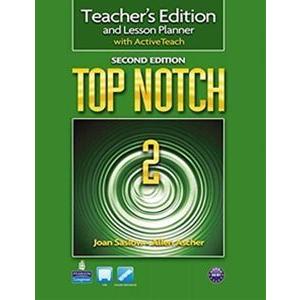 Top Notch 2nd Edition Level 2 Teacher’s Edition with Active Teach CD-ROM｜guruguru