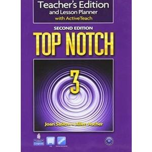 Top Notch 2nd Edition Level 3 Teacher’s Edition with Active Teach CD-ROM｜guruguru