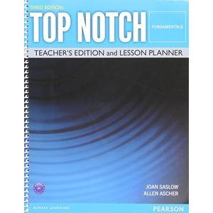 Top Notch 3rd Edition Fundamentals Teacher’s Edition and Lesson Planner｜guruguru