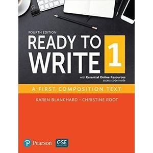 Ready to Write 4／E Level 1 Student Book with Essential Online Resource｜guruguru