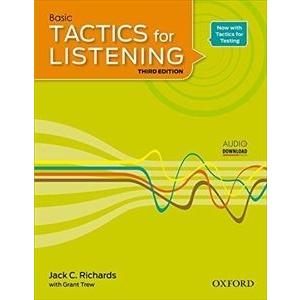 Tactics for Listening 3rd Edition Basic Student Book｜guruguru