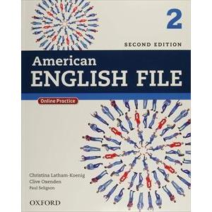 American English File 2nd Edition Level 2 Student Book with Oxford Online Skills｜guruguru