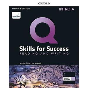 Q： Skills for Success 3／E： Reading and Writing Intro Student Book A with iQ Online Practice