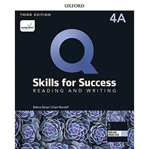 Q： Skills for Success 3／E： Reading and Writing Level 4 Student Book A with iQ Online Practice｜guruguru