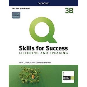 Q： Skills for Success 3／E： Listening and Speaking Level 3 Student Book B with iQ Online Practice｜guruguru