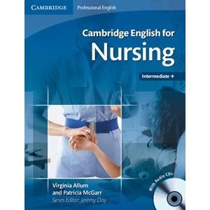 Cambridge English for Nursing Intermediate Plus Student’s Book with Audio CDs｜guruguru