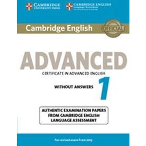 Cambridge English Advanced 1 Student’s Book without Answers｜guruguru