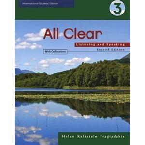 All Clear 3 Listening and Speaking Text
