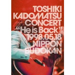 角松敏生／TOSHIKI KADOMATSU CONCERT”He is Back”1998.05....