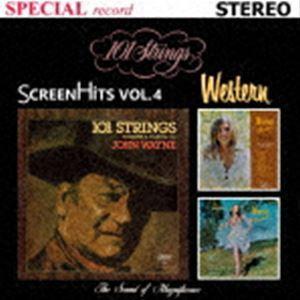 101ストリングス・オーケストラ / Screen Hits Volume 4〜Western【映画音楽 第4集】西部劇／荒野の七人 [CD]｜guruguru