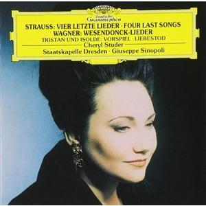 R.シュトラウス：4つの最後の歌／ワーグナー：「トリスタンとイゾルデ」より前奏曲と愛の死，他 [CD...