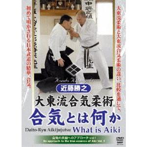 近藤勝之 大東流合気柔術 合気とは何か [DVD]