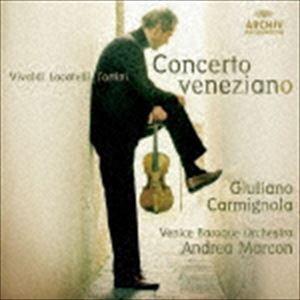 ジュリアーノ・カルミニョーラ（vn） / ヴェネツィア協奏曲集 ヴィヴァルディ、ロカテッリ、タルティーニ：ヴァイオリン協奏曲集（SHM-CD） [CD]｜guruguru