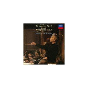 カラヤン ウィーン・フィル / ベートーヴェン：交響曲第7番 ブラームス：交響曲第3番 [CD]｜guruguru