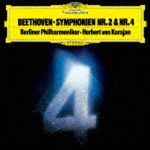 ヘルベルト・フォン・カラヤン（cond） / ベートーヴェン：交響曲第2番・第4番（初回限定盤／UHQCD） ※アンコールプレス [CD]｜guruguru