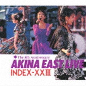 中森明菜 / AKINA EAST LIVE INDEX-XXIII＜2022ラッカーマスター