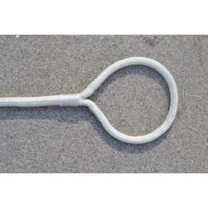 18mm10m×2本セット係留ロープアイ加工ホワイトの詳細画像1