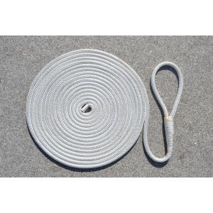 14mm10ｍ2本組白★ブレイド24打係留ロープ