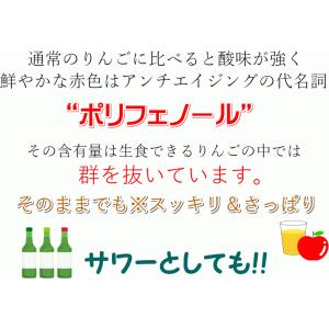 りんごジュース 青森 希少品種 赤〜いりんご ...の詳細画像3
