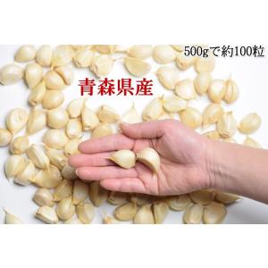 【新物】にんにく 500g 小・中粒 皮剥げ無...の詳細画像3