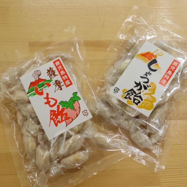 送料無料 ふるさと銘菓 からいも飴 2袋 しょうが飴 2袋 さつま町 贈答用 さつまいも さつま芋 ...