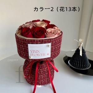 ソープフラワー 花束 ブーケ バラ 造花 アレ...の詳細画像2