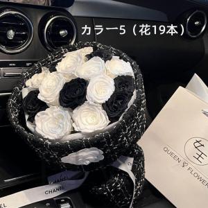 ソープフラワー 花束 ブーケ バラ 造花 アレ...の詳細画像5