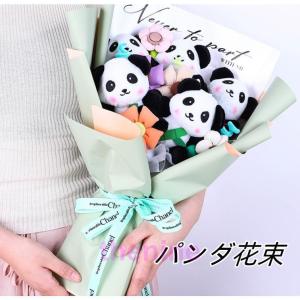 永生花 ソープフラワー ギフト　パンダ 枯れない花造花 パンダ入り 花束 プレゼントバラ バレンタイン 母の日 お祝い 誕生日 結婚記念日 卒業式