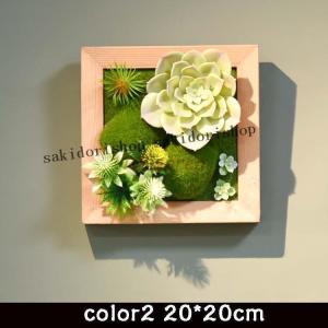 フェイクグリーン 壁掛け 造花 人工観葉植物 ...の詳細画像5